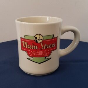 Hallmark Main Street Grill Ceramic Coffee Mug Tea Jan Karon Collection Diner